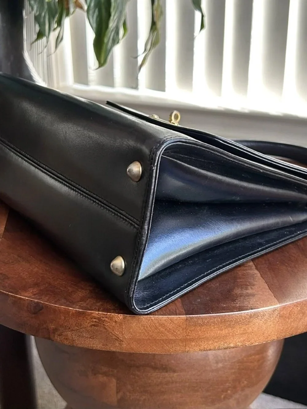 Bally leather top